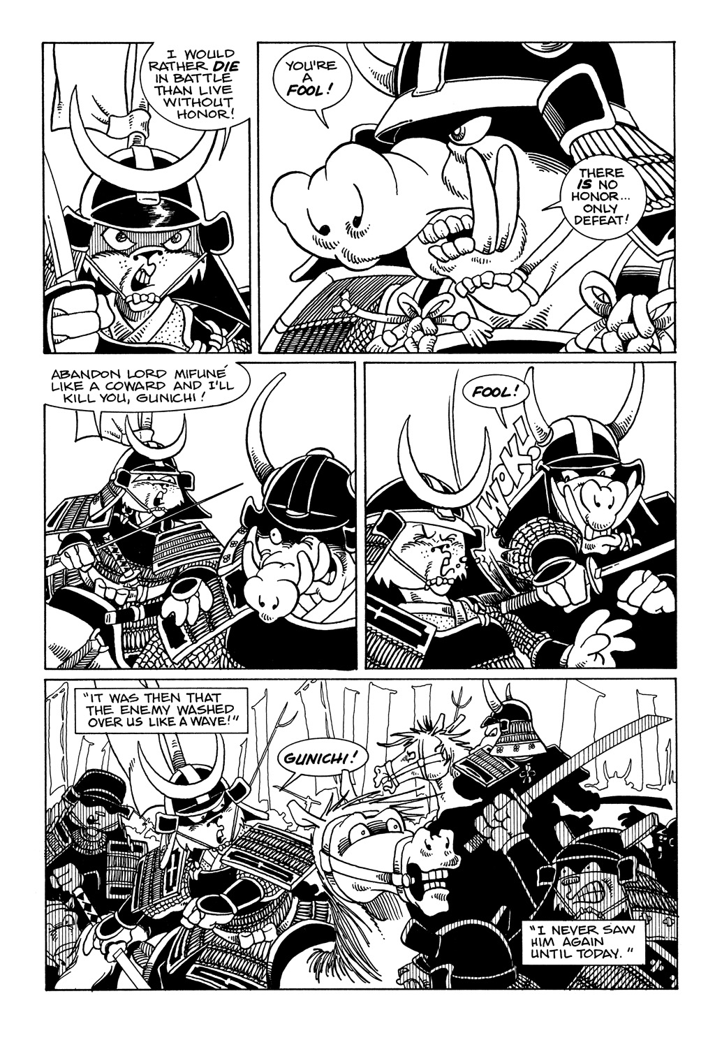 Usagi Yojimbo (1987) Issue #4 #11 - English 17