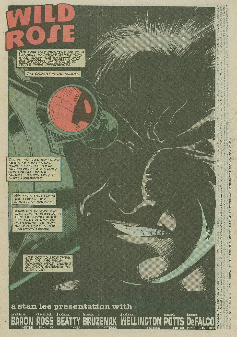 The Punisher (1987) Issue #7 - Wild Rose #14 - English 2