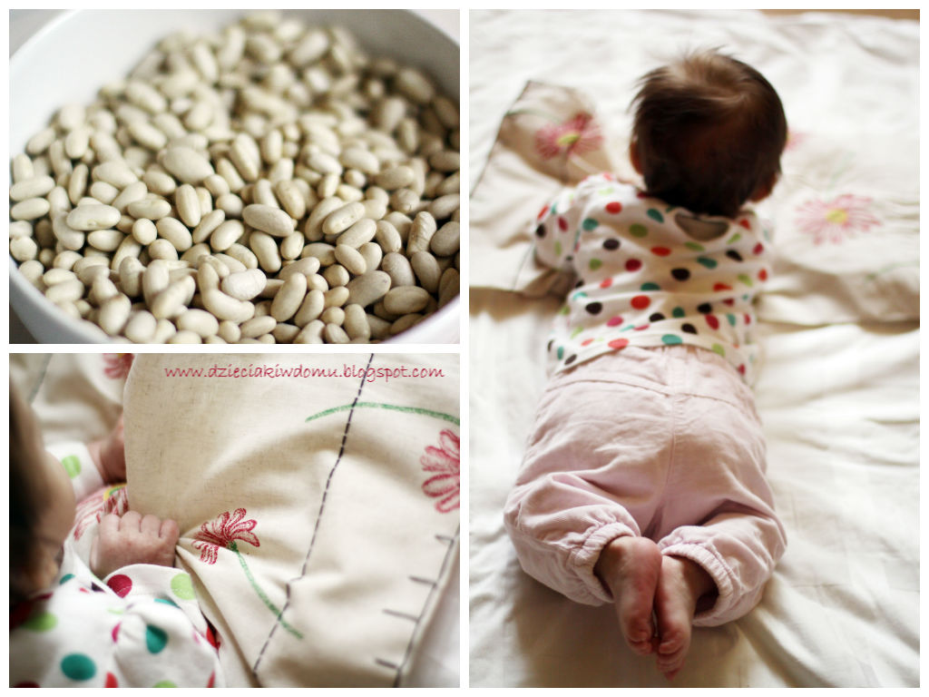 Prosta mata sensoryczna dla niemowlaka Prosta mata sensoryczna dla niemowlaka