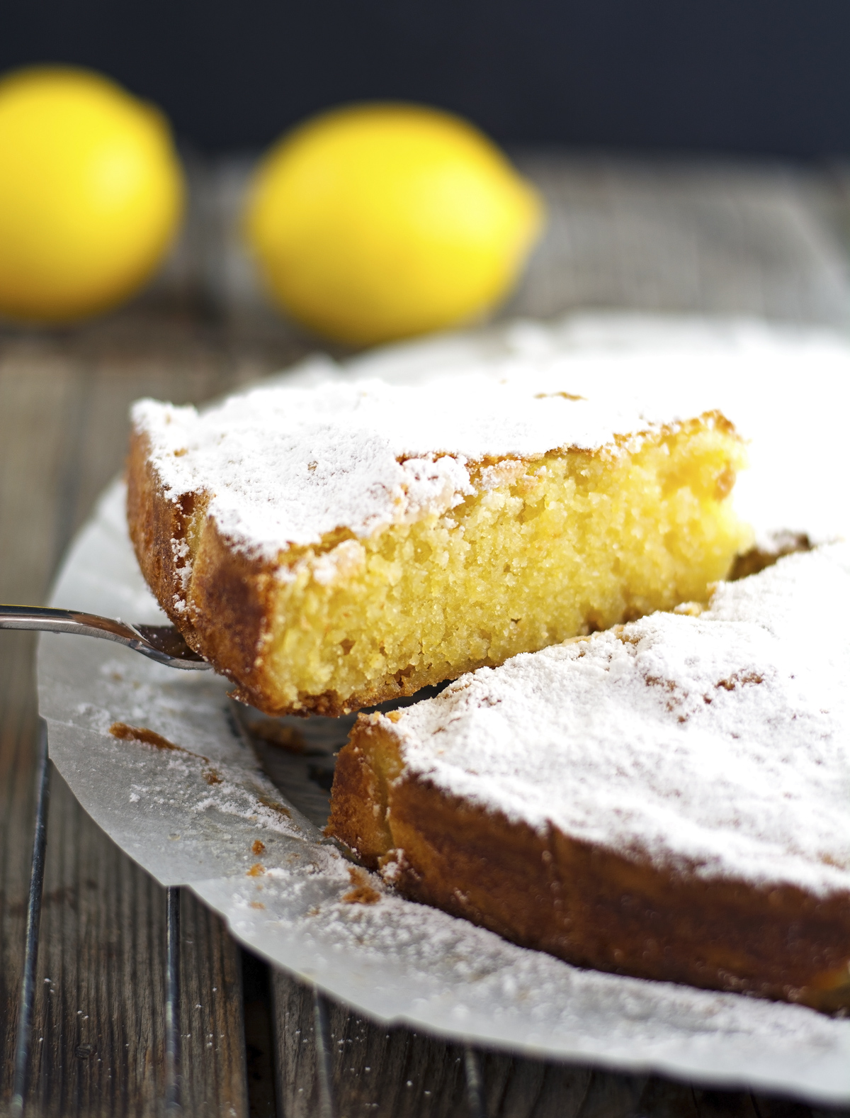 Caprese Lemon Cake (Gluten-Free)