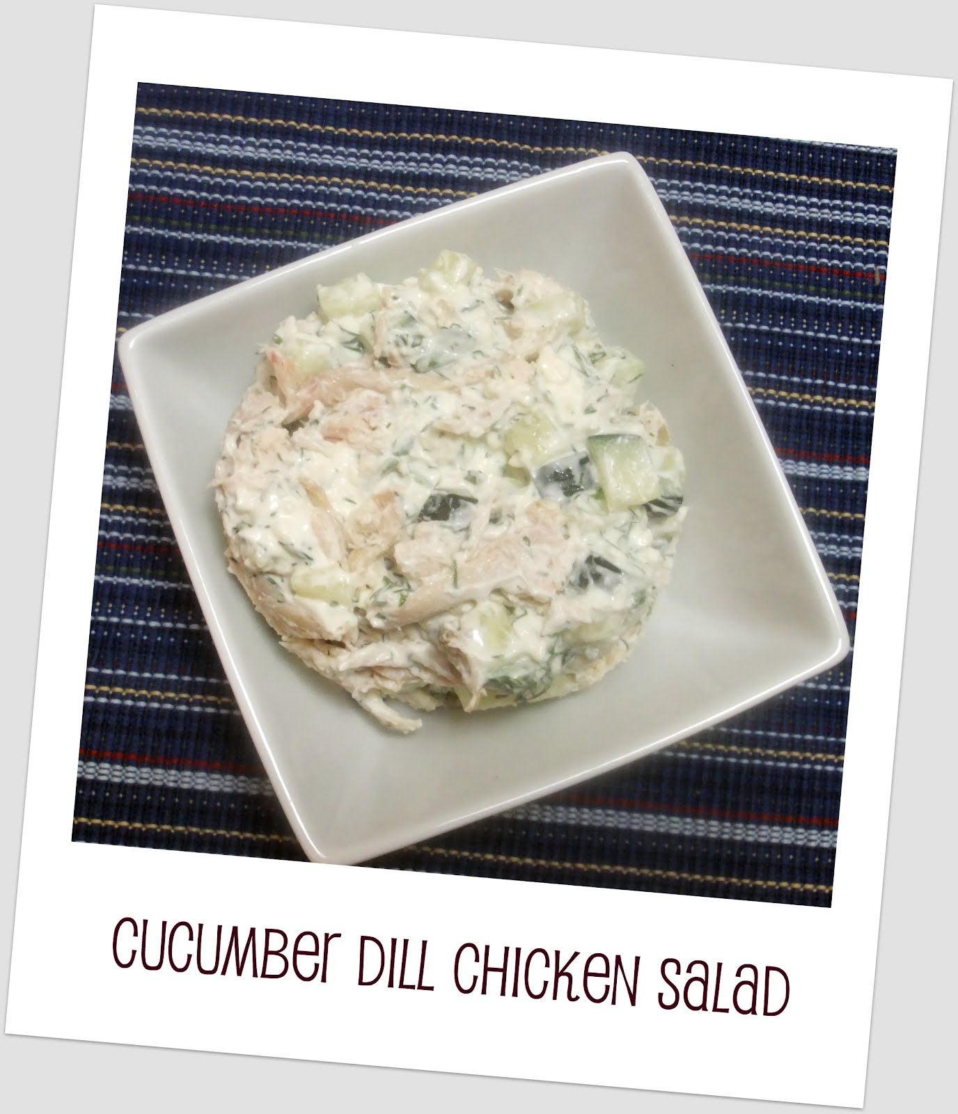 Mealpod: Cucumber Dill Chicken Salad