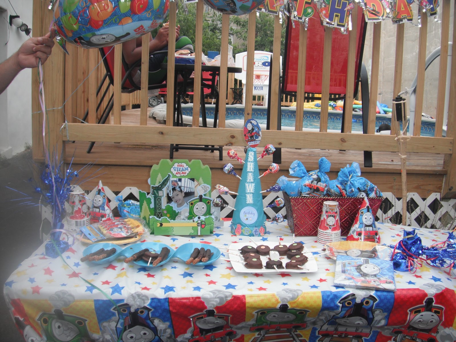 Regina's Party Events Shawn's 3rd Birthday Party Thomas The Tank Engine