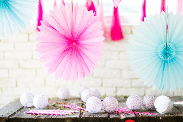 Decoración color fiesta