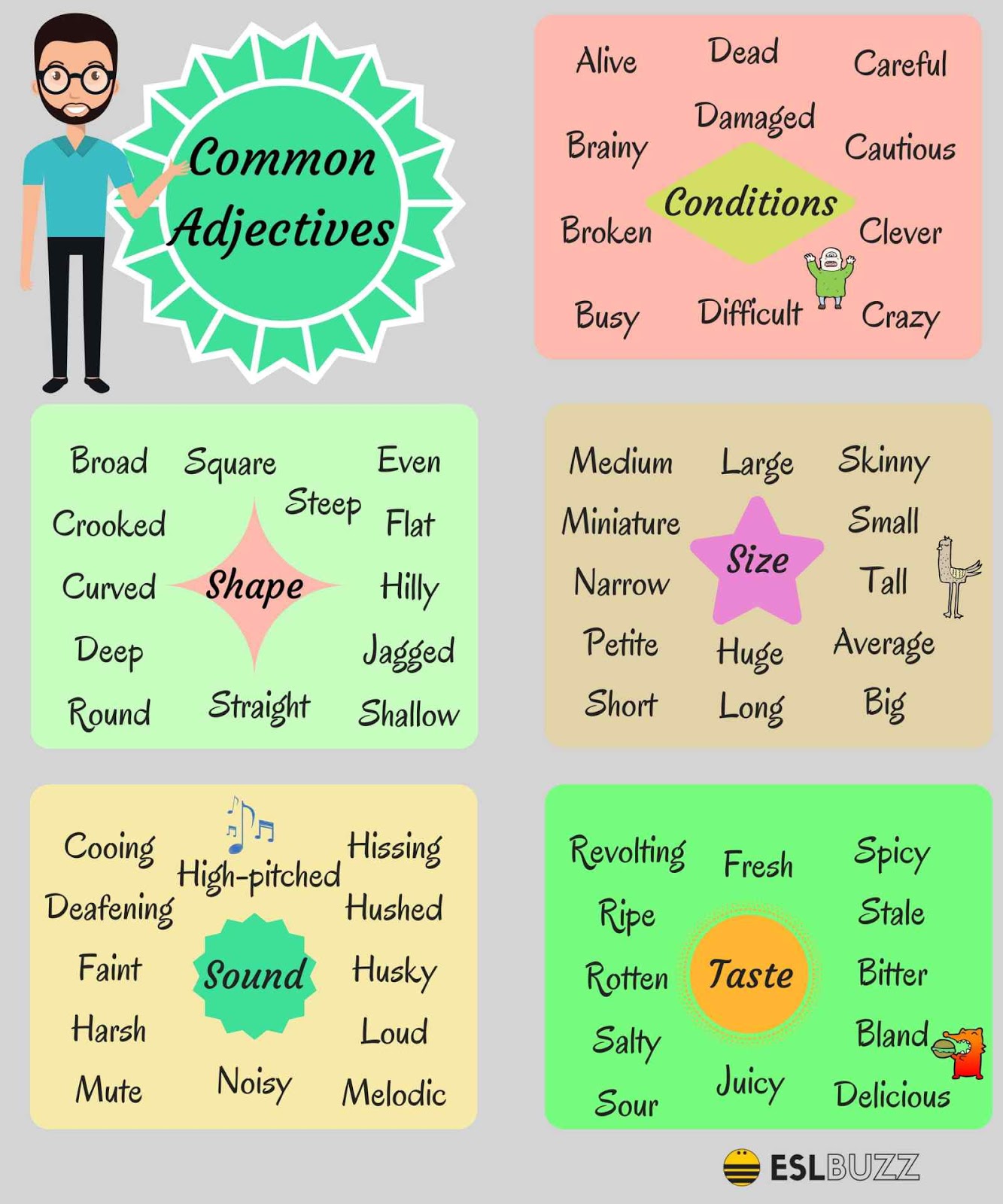 click-on-common-adjectives