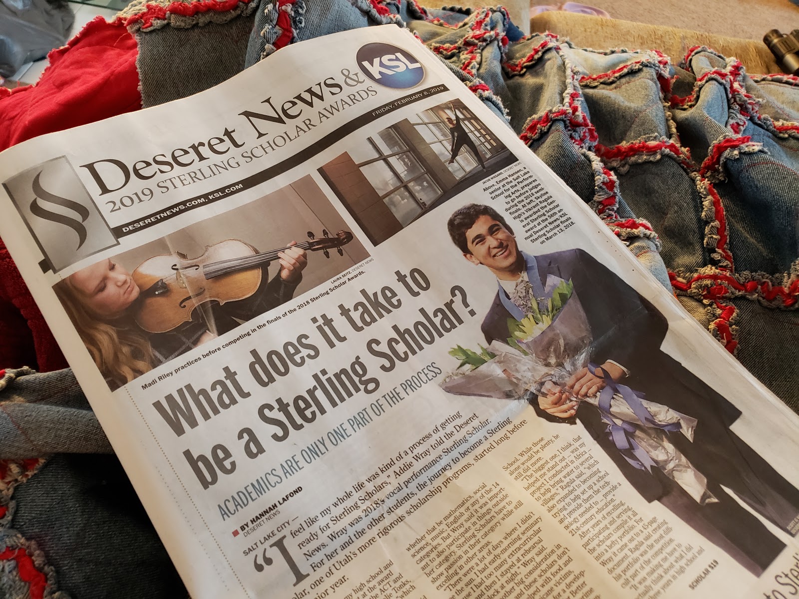 Twelve Makes a Dozen Picture in the Newspaper