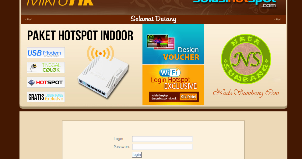 Personalizar pagina de punto de acceso Mikrotik 2017 gratis Templum Hotspot Mikrotik