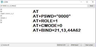 Cara Pairing dua Bluetooth HC-05 Arduino