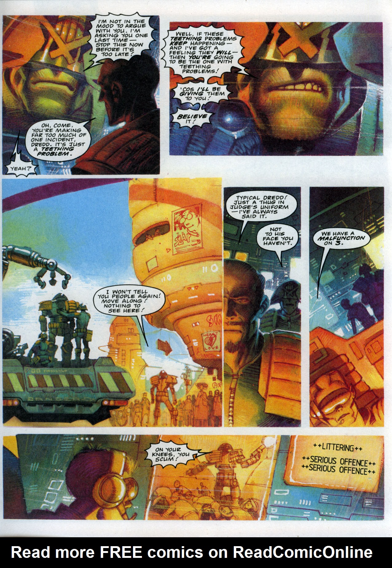 Read online Judge Dredd: The Complete Case Files comic -  Issue # TPB 17 (Part 2) - 209