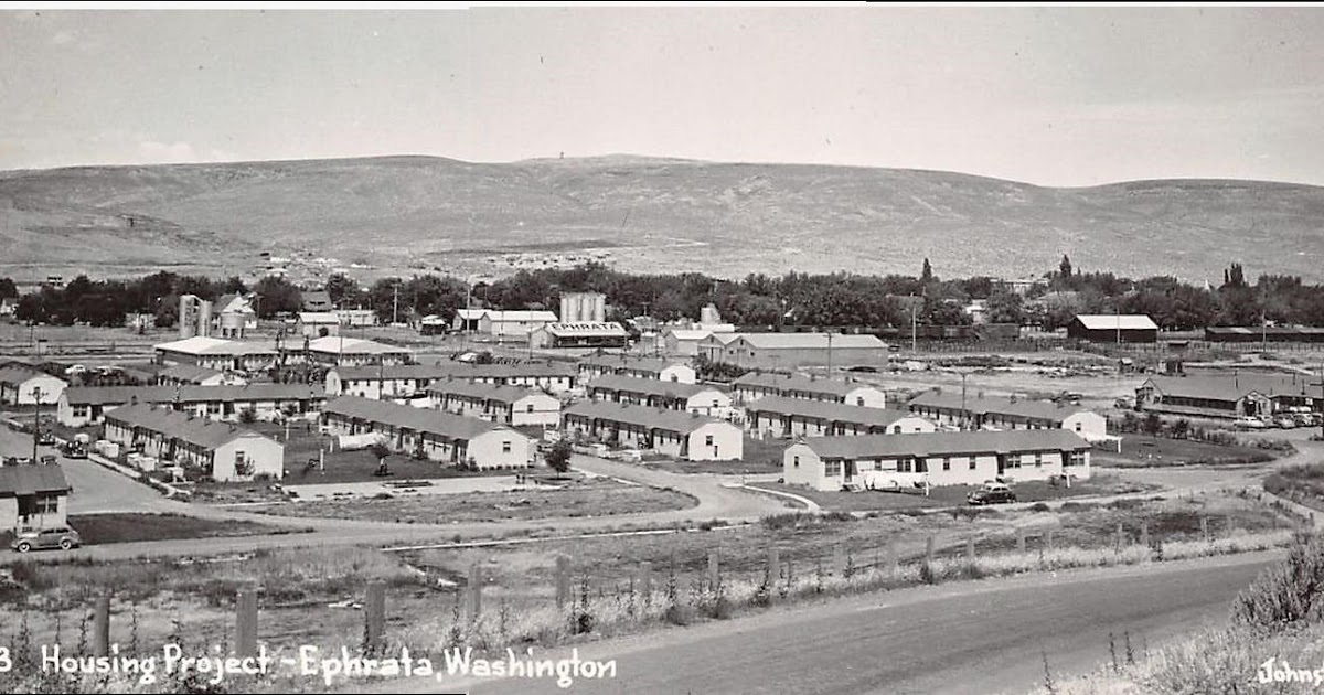 Big Bend Railroad History 1940s Ephrata View