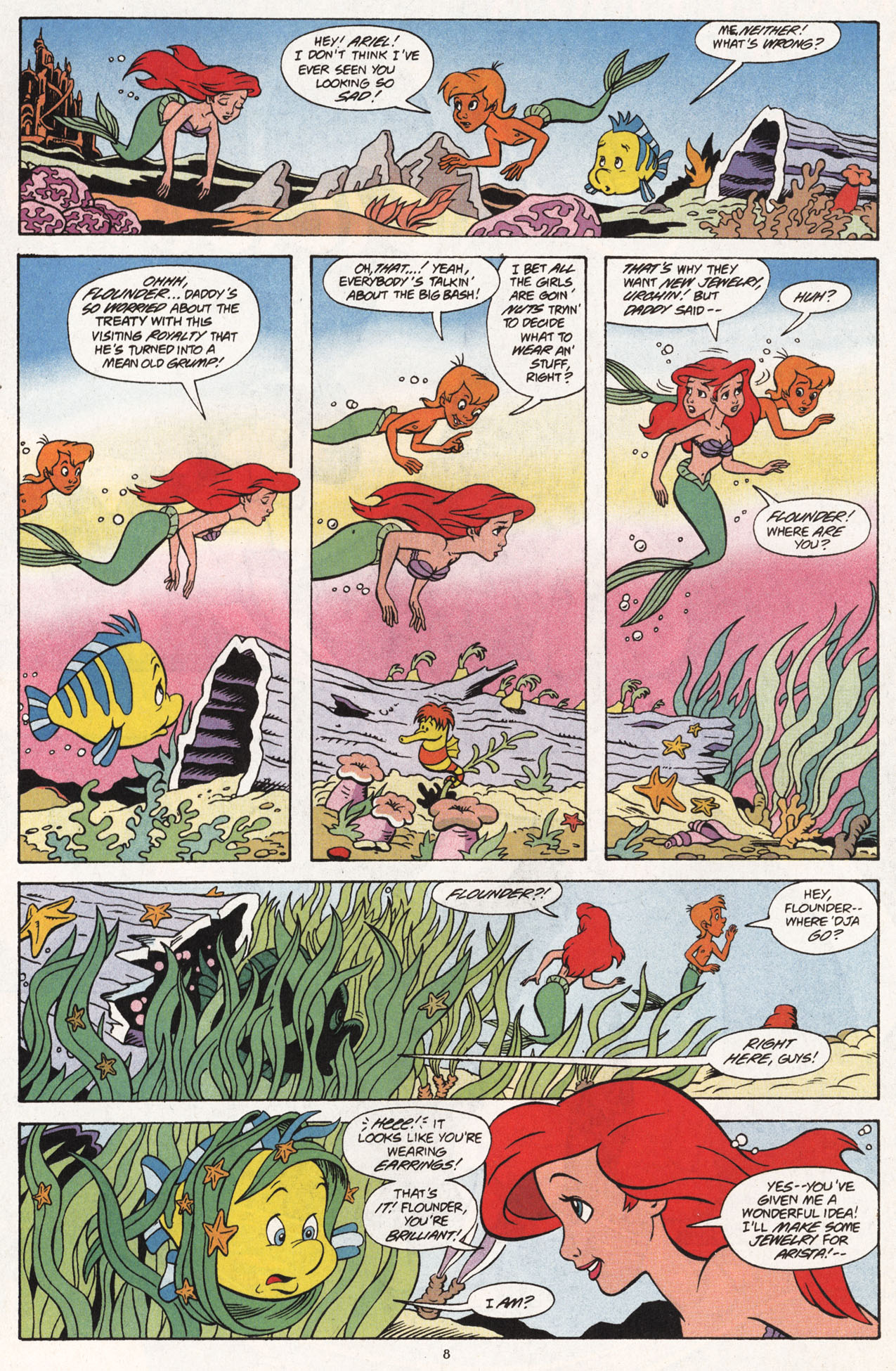 Read online Disney's The Little Mermaid comic -  Issue #2 - 10