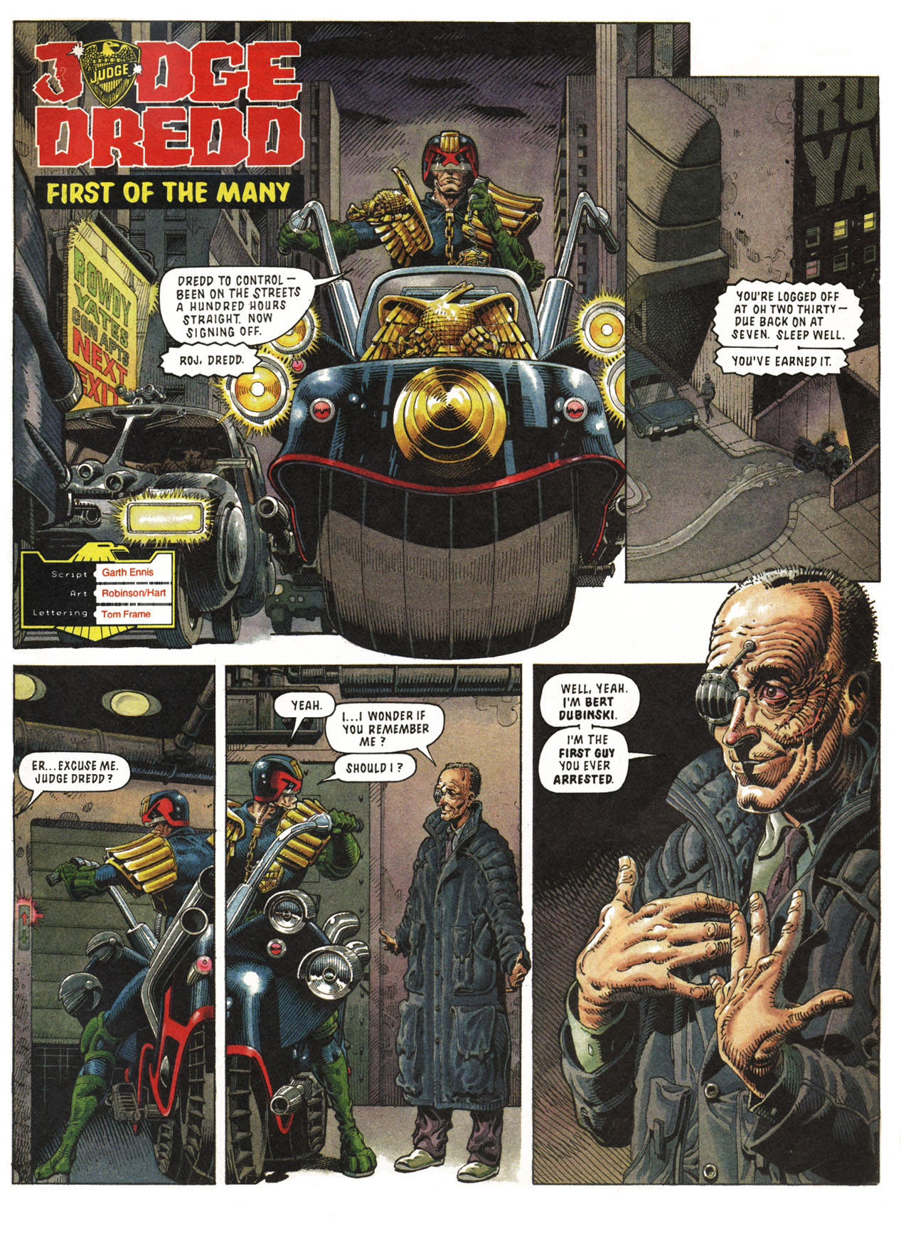 Read online Judge Dredd: The Complete Case Files comic -  Issue # TPB 16 (Part 2) - 261