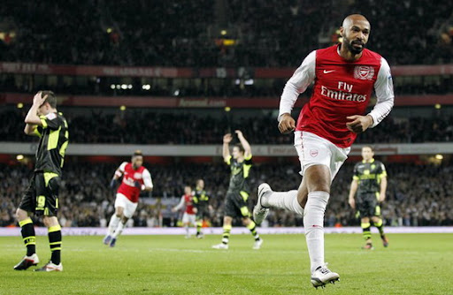 Thierry Henry scores winner for Arsenal on second debut | inside World ...