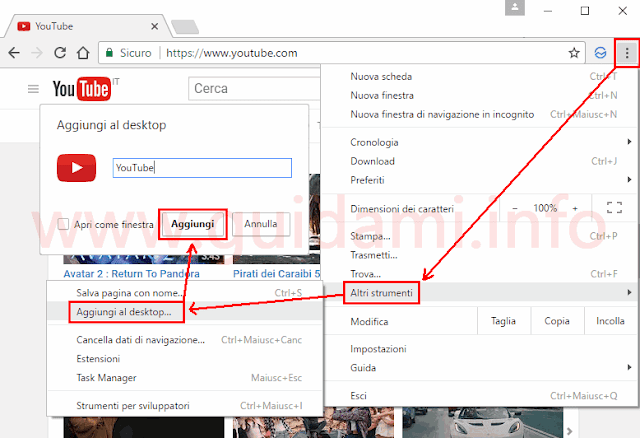 Come creare un collegamento sul desktop | Salvatore Aranzulla