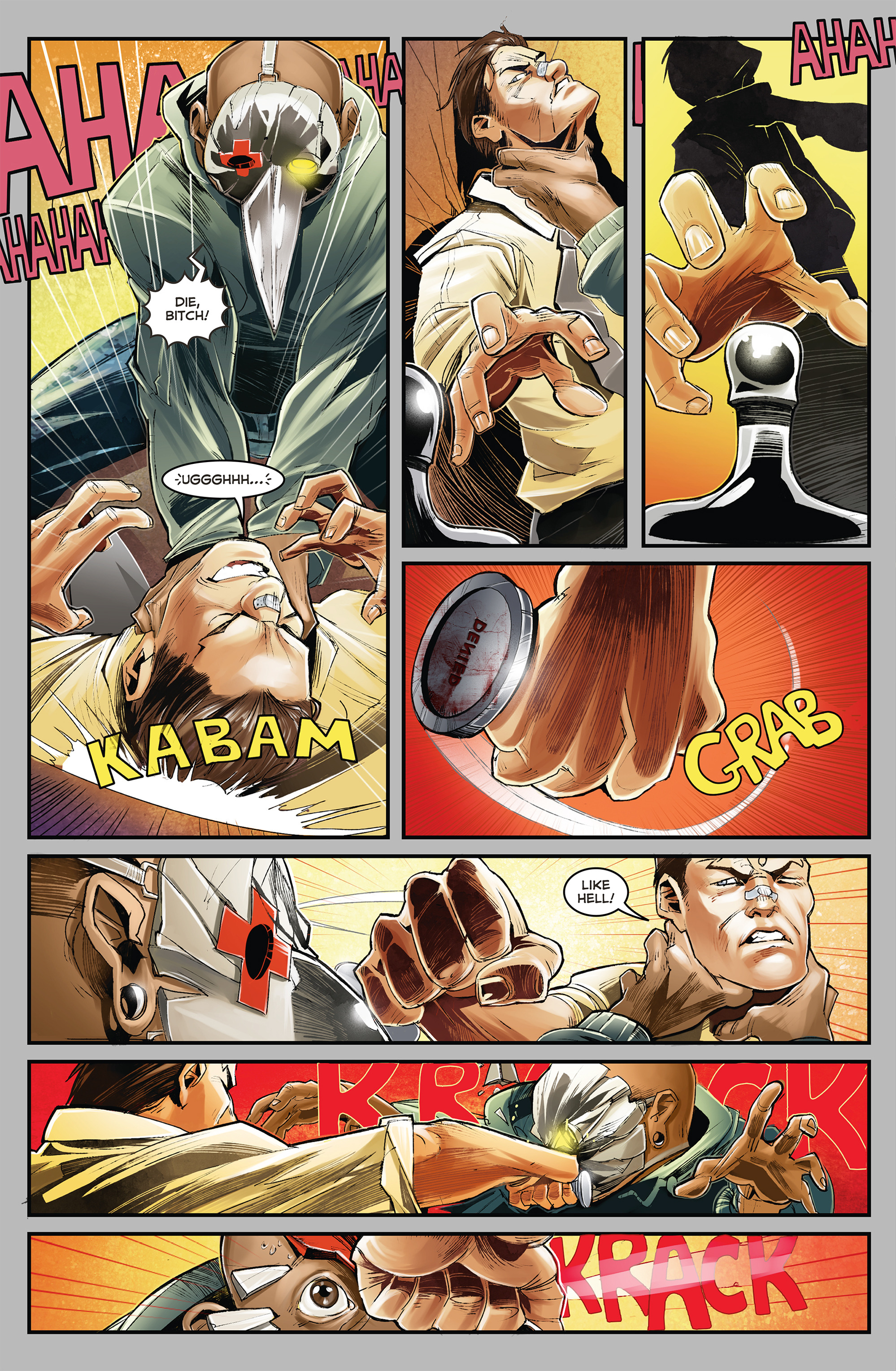 Read online Major Grom comic -  Issue #5 - 23