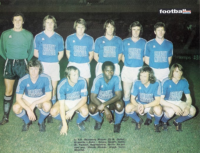 RACING PIERROTS STRASBOURG-MEINAU 1973-74. By Ageducatifs.