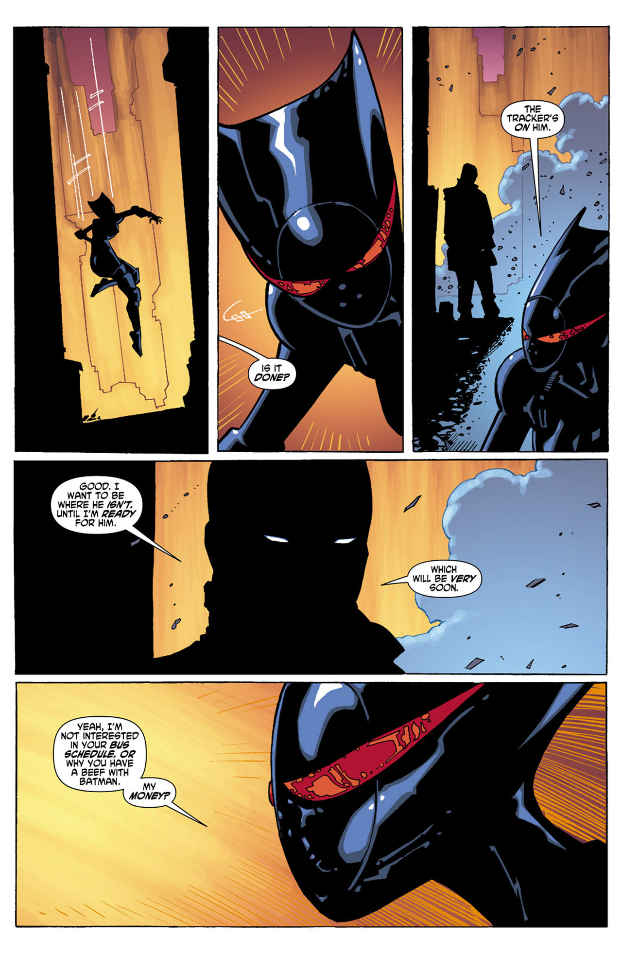 Read online Batman Beyond (2010) comic -  Issue #3 - 20