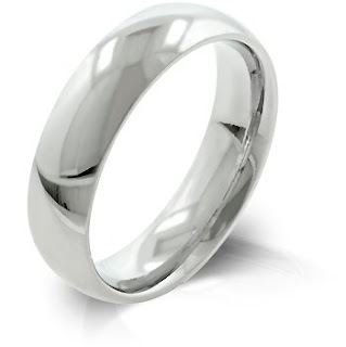 stainless steel wedding rings