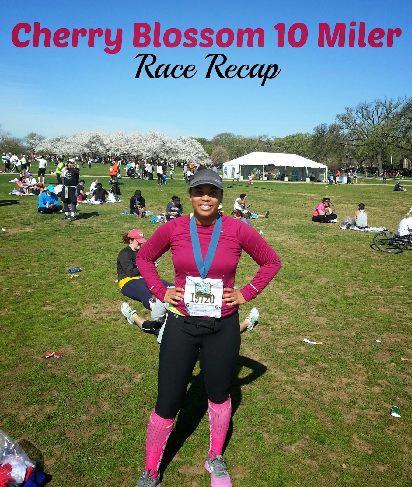 Race Recap Cherry Blossom 10 Miler Flecks of Lex