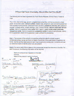 Kelsey's Chemistry Blog: Intro to Ionic Bonding and Ionic Compound