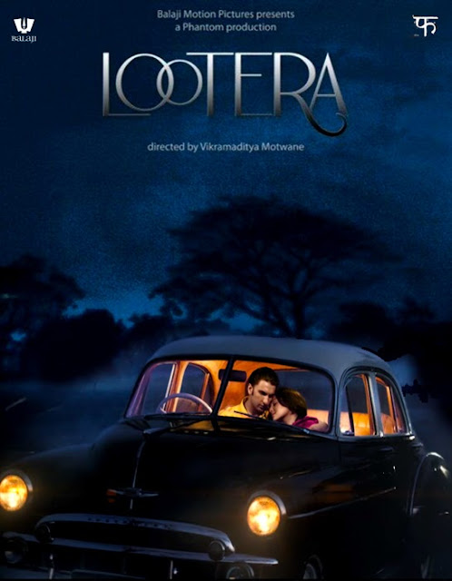 Lootera, movie poster, directed by Vikramaditya Motwane, starring Sonakshi Sinha, Ranveer Singh