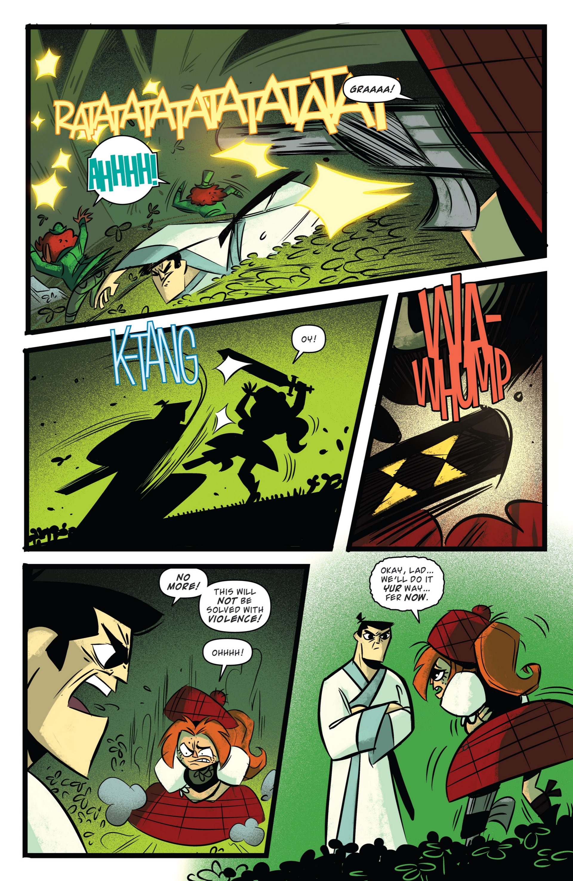 Read online Samurai Jack comic -  Issue #6 - 18