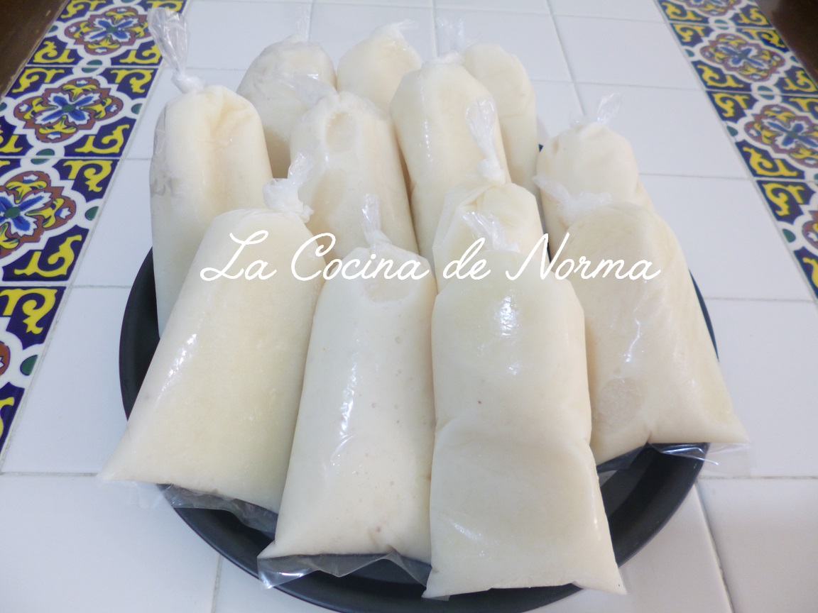 BOLIS O CONGELADAS DE GUANÁBANA (CON LECHE) - La Cocina de Norma