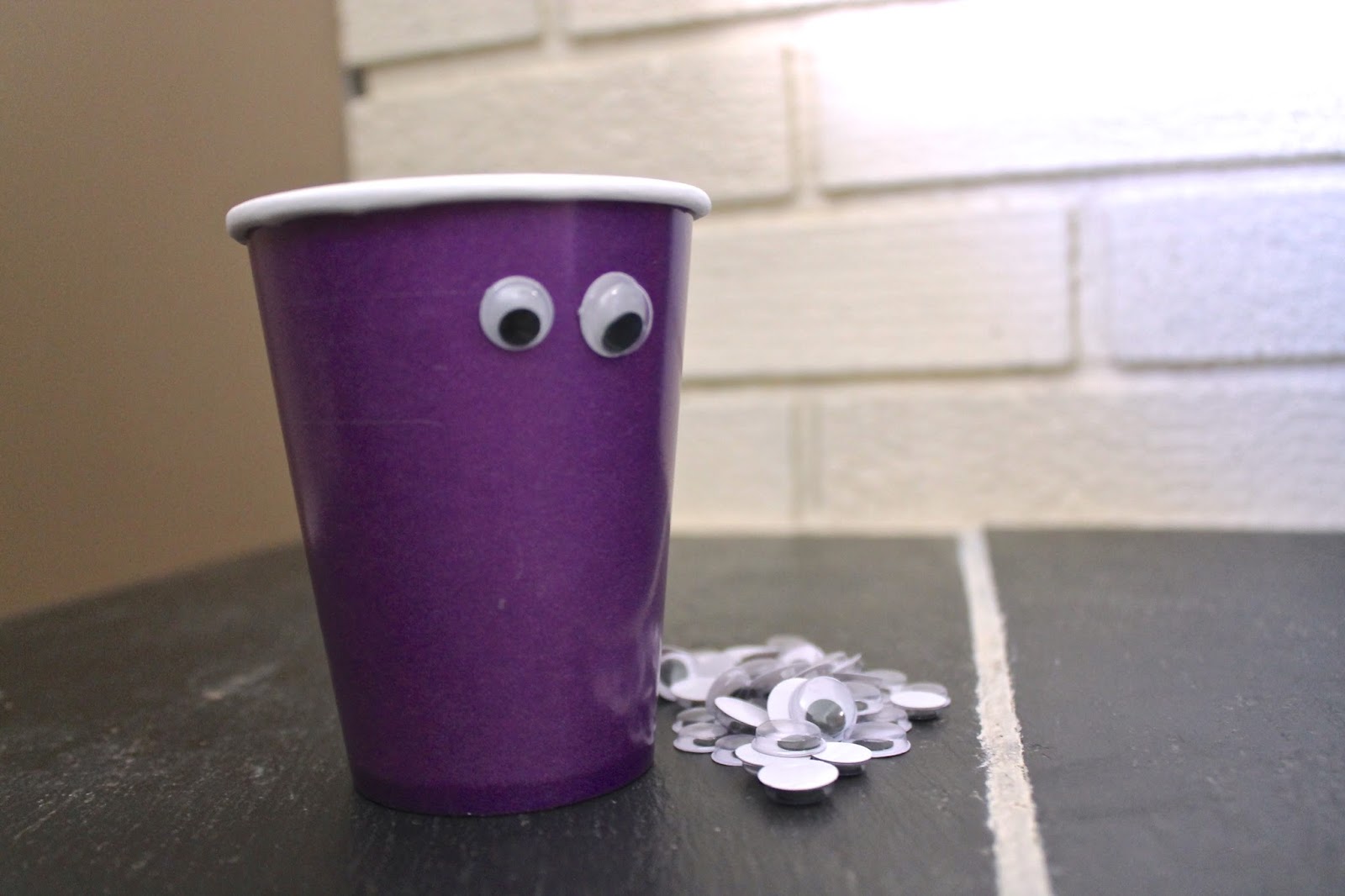 owls & monsters DIY // Cute Monster Cups