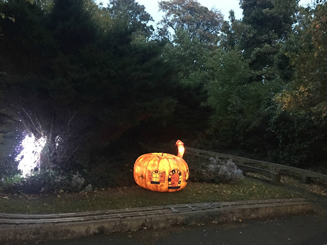 Sunderland Illumination 2017 pumpkin light decoration 