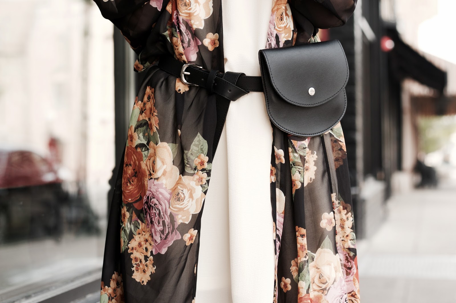 Mini Bag Decoration Faux Leather Waist Belt Mini Bag Decoration Faux Leather Waist Belt