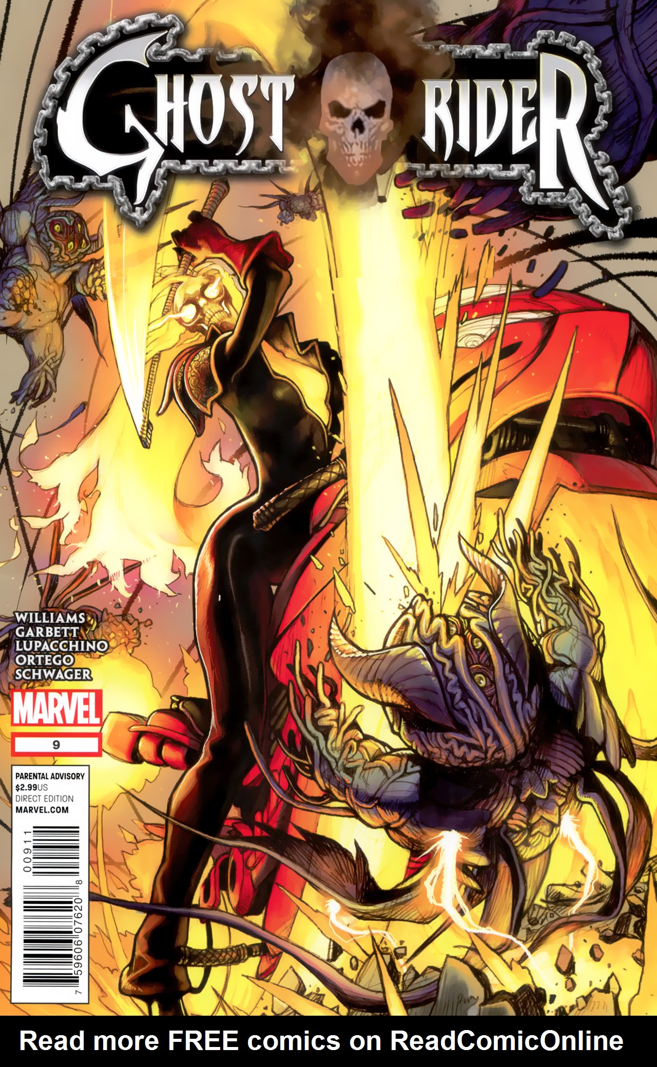 Read online Ghost Rider (2011) comic -  Issue #9 - 1