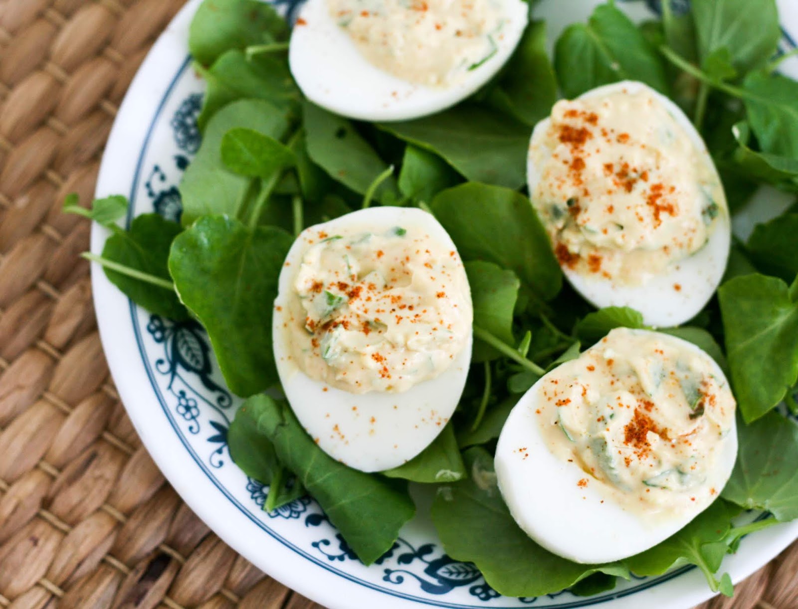 Bitter Herb Deviled Eggs Coconut & Lime