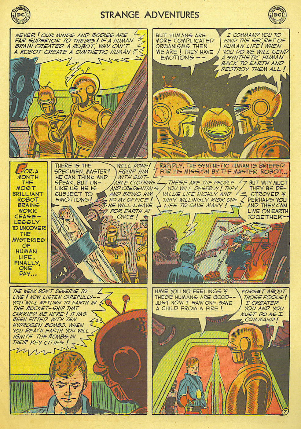 Read online Strange Adventures (1950) comic -  Issue #22 - 31