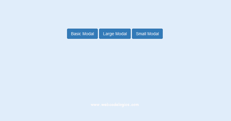 Show Bootstrap Modal Popup on Button Click in jQuery with Example ~ Web ...