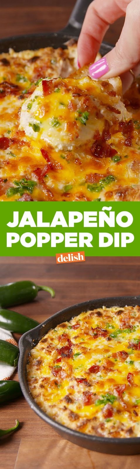 When it comes to a party dip as a Super Bowl appetizer, our allegiance lies with this super-cheesy, creamy, smoky jalapeño dip recipe. It gets a kick from the jalapeño, but not so much that you'll be When it comes to a party dip as a Super Bowl appetizer, our allegiance lies with this super-cheesy, creamy, smoky jalapeño dip recipe. It gets a kick from the jalapeño, but not so much that you'll be