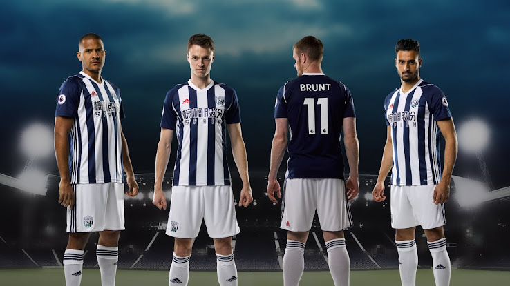 west bromwich albion jersey