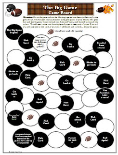 Classroom Freebies: FREEBIE! The Big Football Game Super Pack of