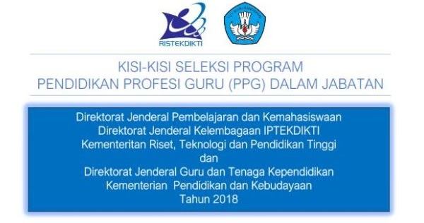 Kisi Kisi Soal Pretest Ppg Dalam Jabatan Tahun 2018 Sekolahdasar Net