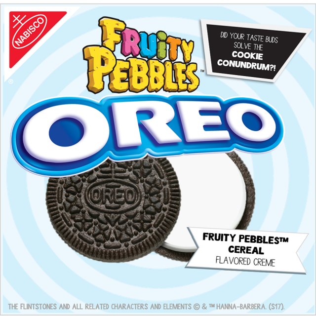 Oreo Reveals Fruity Pebbles as Mystery Flavor Brand Eating