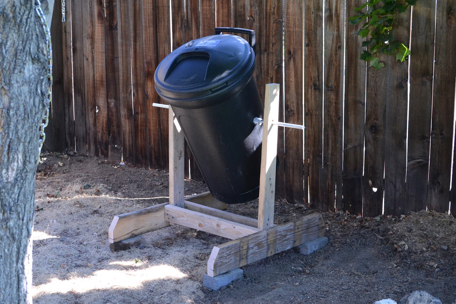 The Lucky Fox Compost tumbler