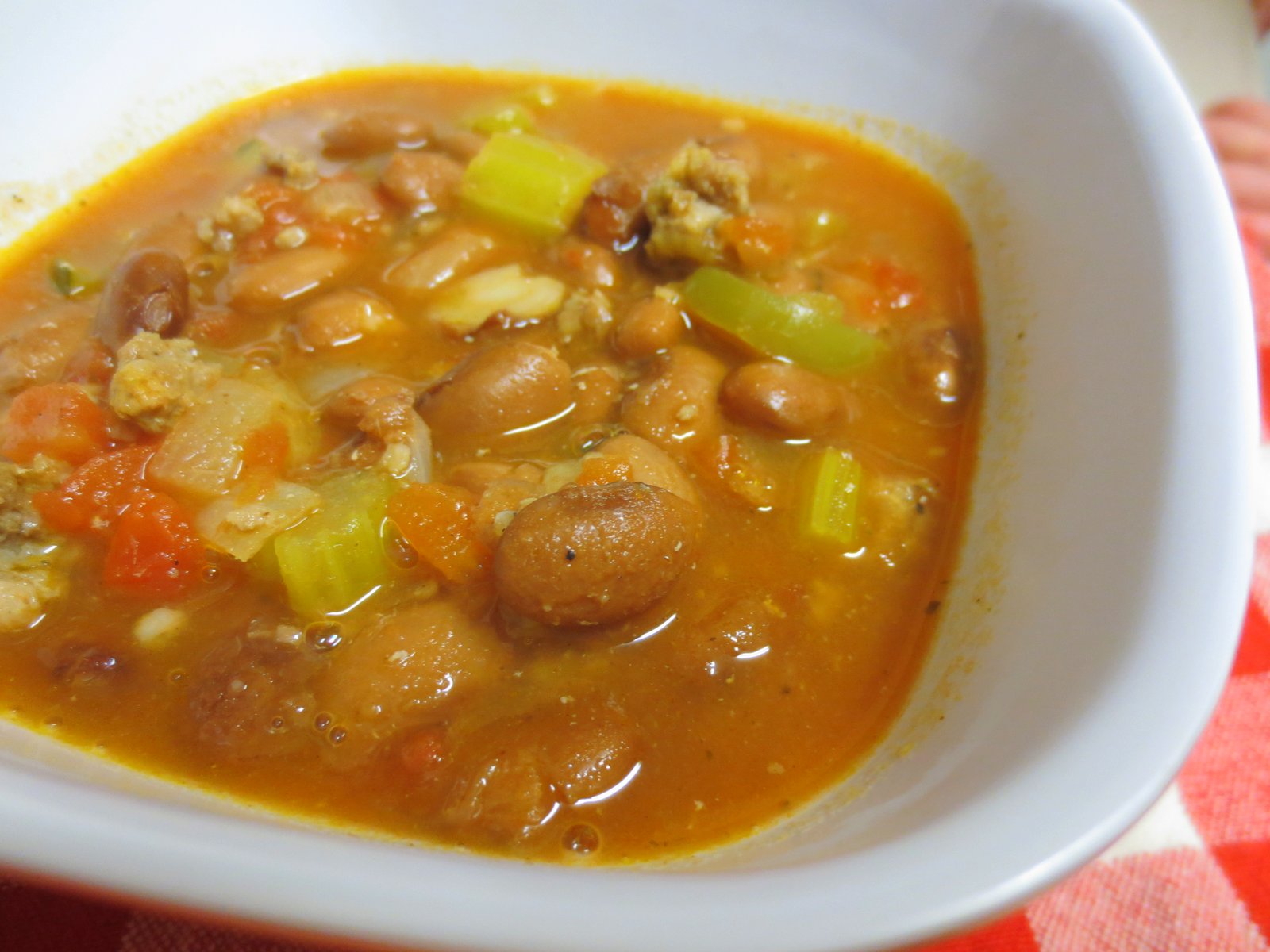 "Put a Lyd on it!" Pinto Bean Soup with CajunStyle Sausage