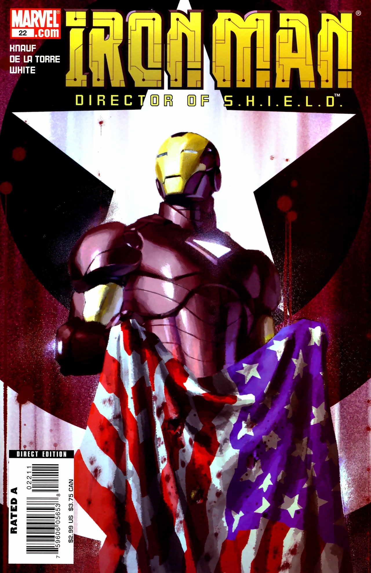 Read online Iron Man (2005) comic -  Issue #22 - 1