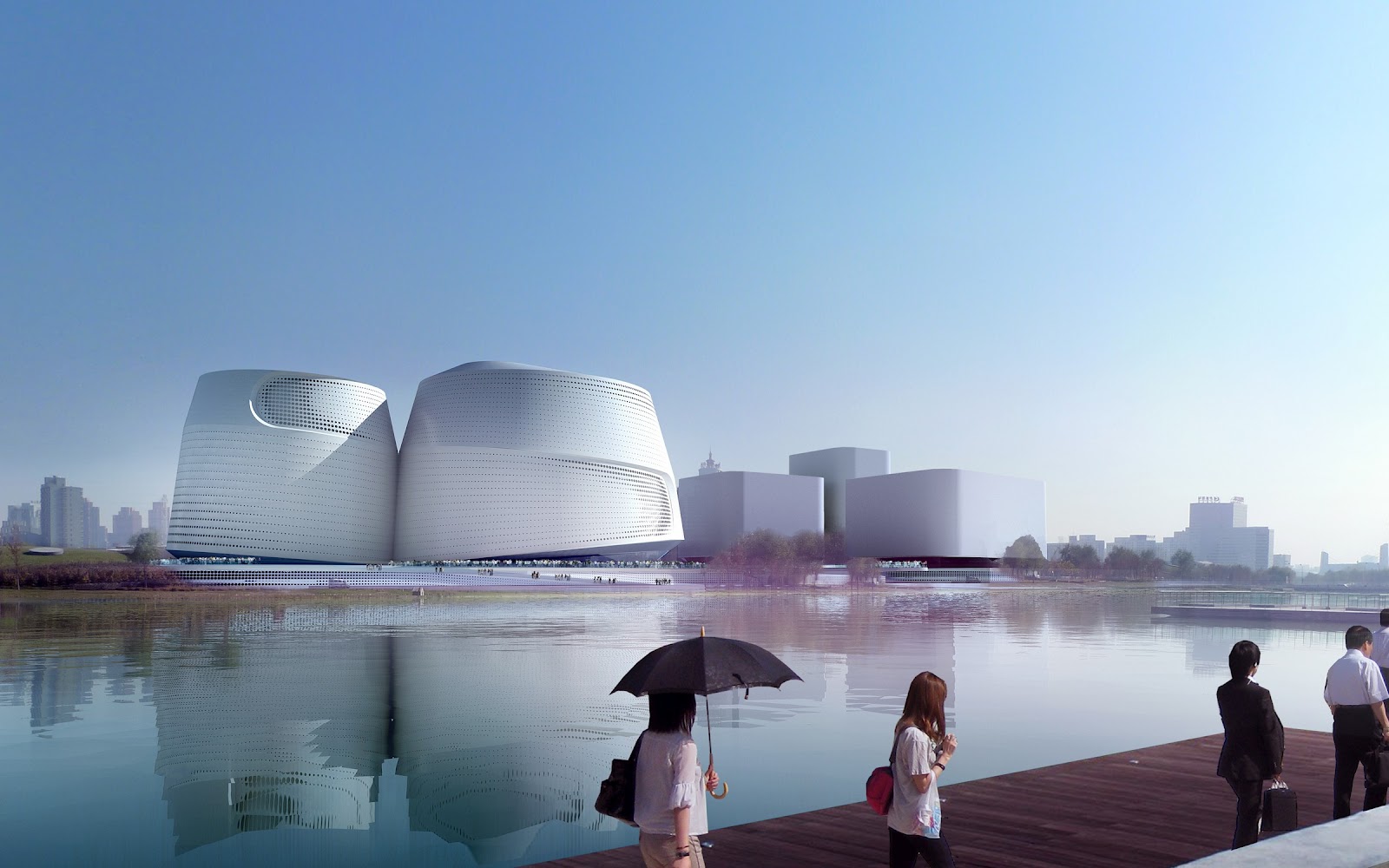 World of Architecture Modern Architecture The National Art Museum of China by UNStudio