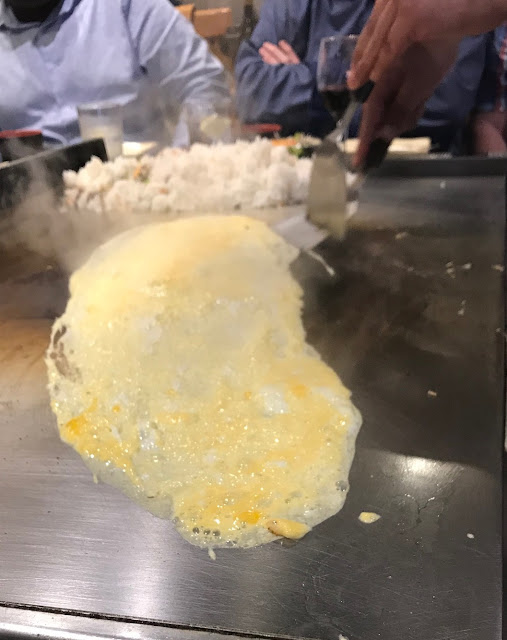 Yokohama Teppanyaki, Glen Waverley, omelette
