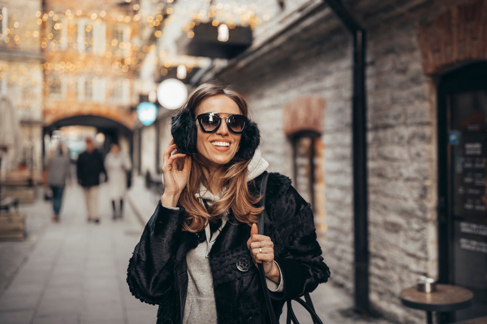 HOW TO ROCK EAR MUFFS FOR WINTER Kristjaana