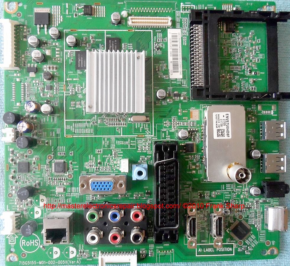 Master Electronics Repair ! REPAIR / SERVICING TV PHILIPS 32PFL3517