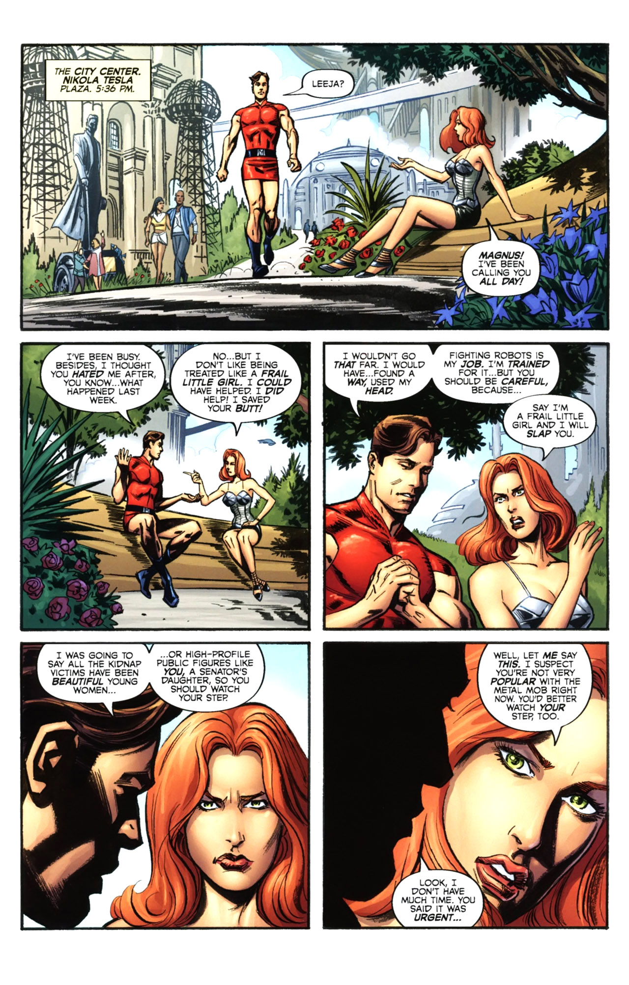 Read online Magnus, Robot Fighter (2010) comic -  Issue #1 - 18
