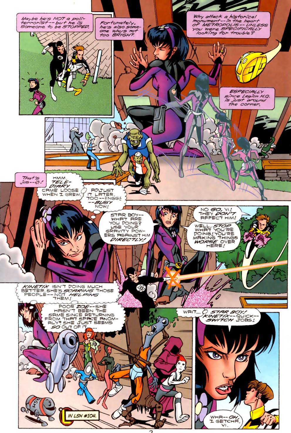 Legion of Super-Heroes (1989) 109 Page 2