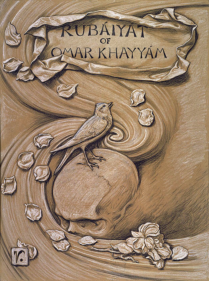 Preraffaelliti Elihu Vedder 18361923 Illustration for Rubáiyát 188384