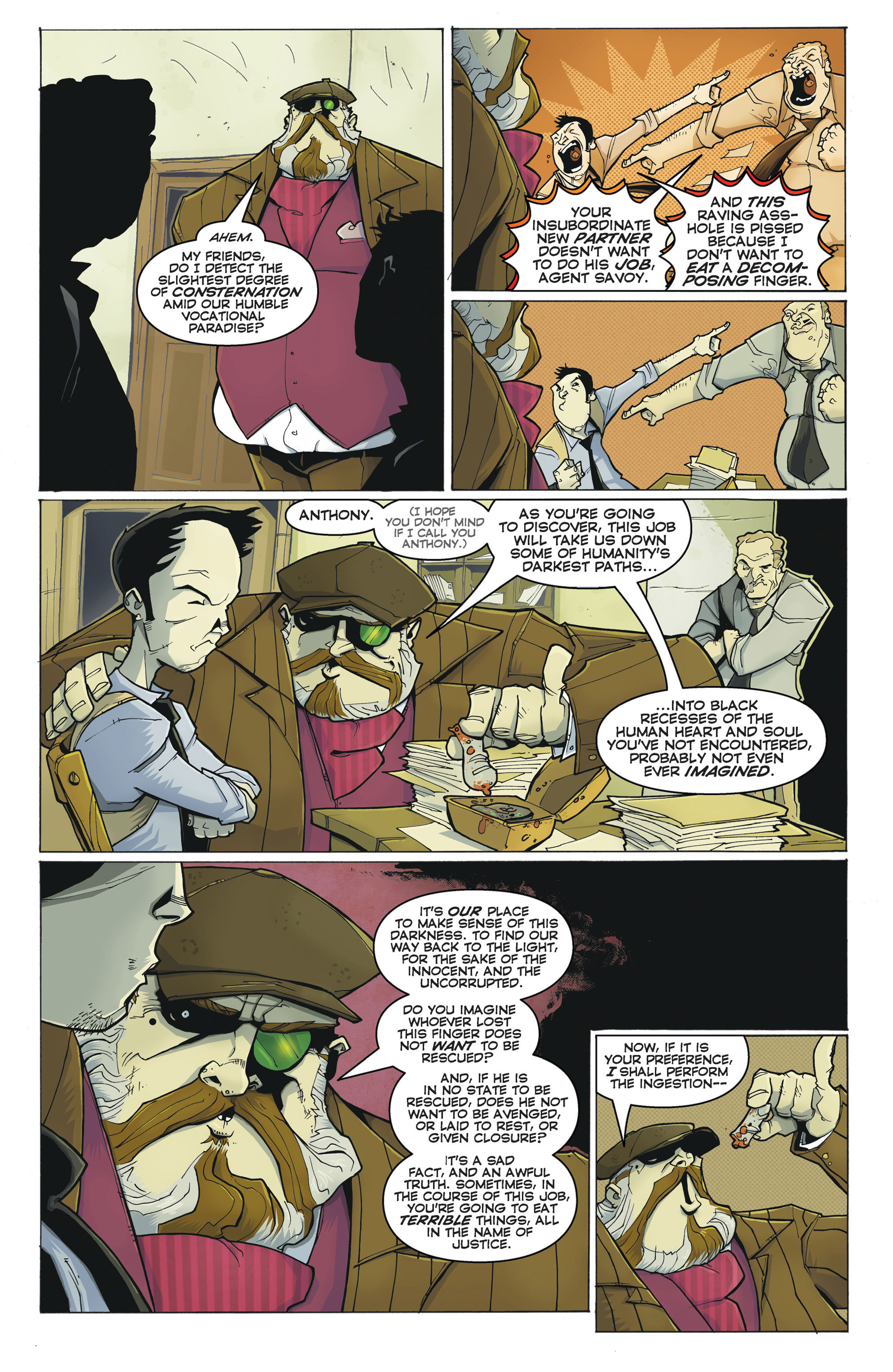 Read online Chew comic -  Issue # _TPB 1 - Taster´s Choise - 29