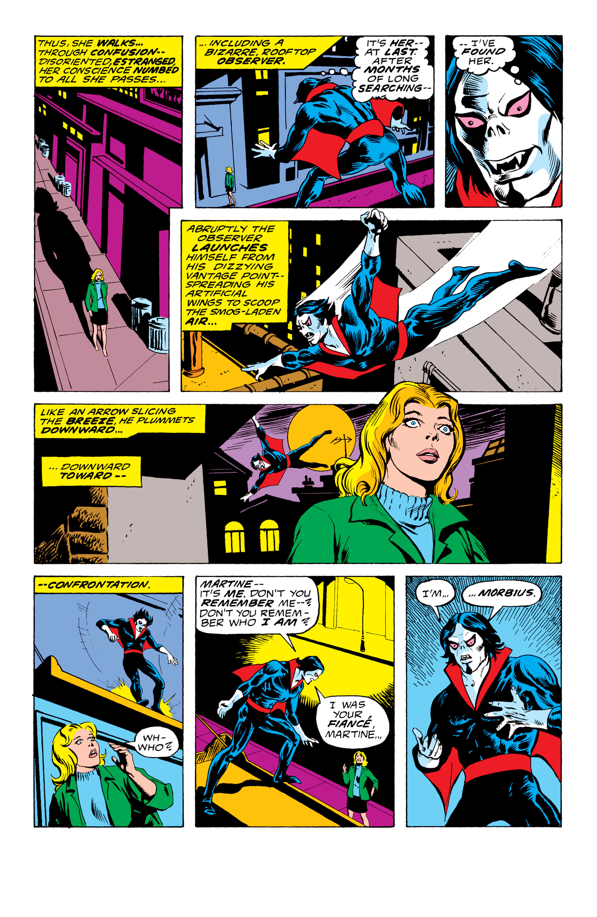 Read online Morbius Epic Collection comic -  Issue # The Living Vampire (Part 4) - 73